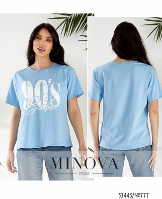 Футболка №777-блакитний_minova_7