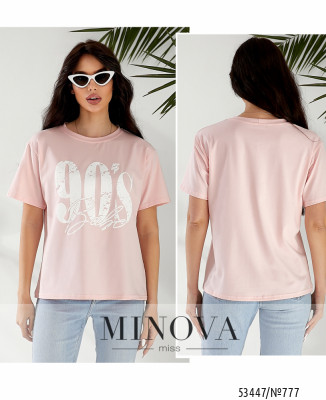 Футболка №777-рожевий_minova_7