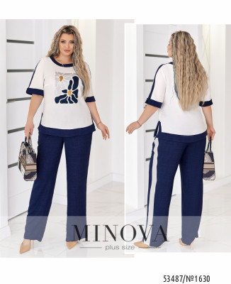 Костюм №1630-молочний-синій_minova_7