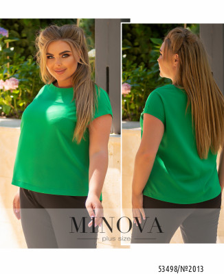 Блуза №2013-зелёный_minova_7