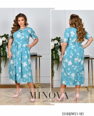 Сукня №21-185-бірюзовий_minova_7