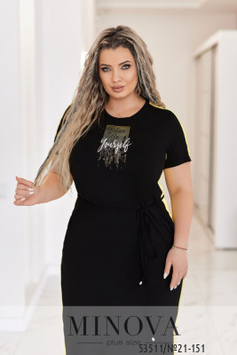 Сукня №21-151-чорний-жовтий_minova_6