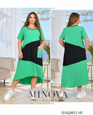 Сукня №21-197-зелений_minova_7