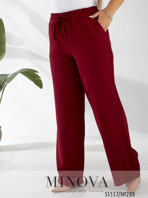 Брюки №280-бордовый_minova_5