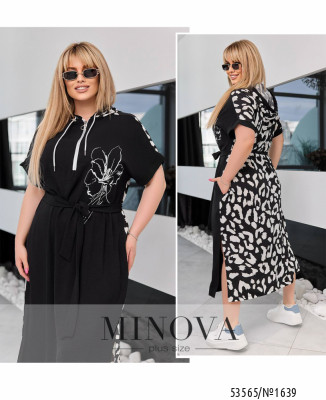 Сукня №1639-чорний лео_minova_7
