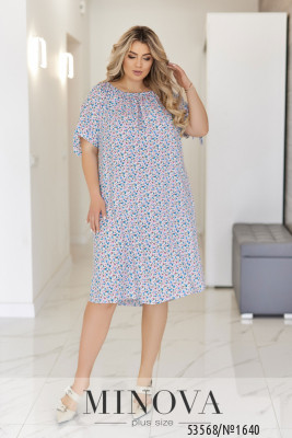 Сукня №1640-білий_minova_5