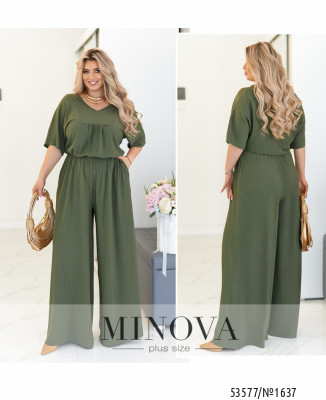Комбінезон №1637-оливка_minova_7