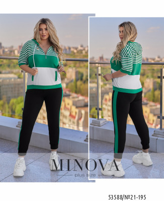 Спортивний костюм №21-195-зелений_minova_7