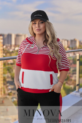 Спортивний костюм №21-195-червоний_minova_5