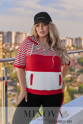 Спортивний костюм №21-195-червоний_minova_6