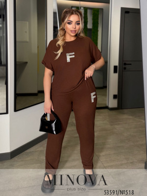 Костюм №518-шоколадний_minova_5