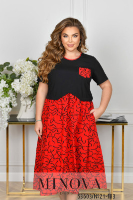 Сукня №21-183-червоний_minova_6