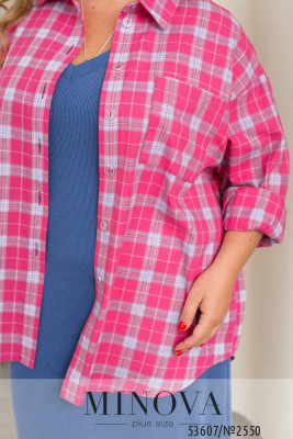 Сорочка №2550-малиновий-блакинтний_minova_6