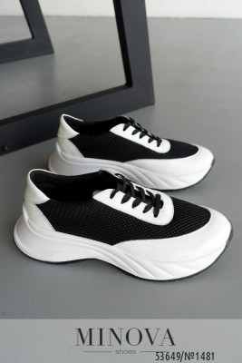 Кросівки №1481-біла шкіра_minova_5