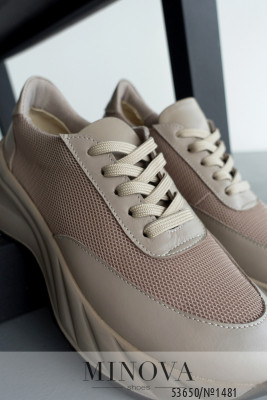 Кросівки №1481-капучино шкіра_minova_6
