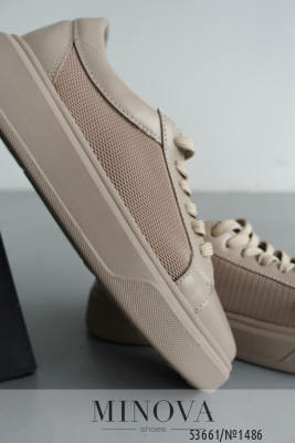 Кеди №1486-капучино шкіра_minova_6