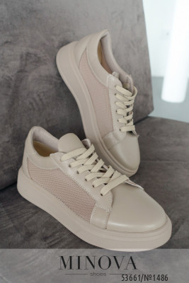 Кеди №1486-капучино шкіра_minova_5