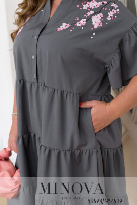 Сукня №2619-графіт_minova_6