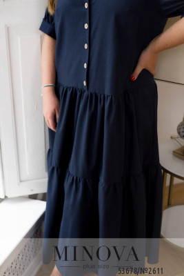 Сукня №2611-темно-синій_minova_6