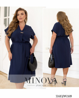Сукня №2609-темно-синій_minova_7