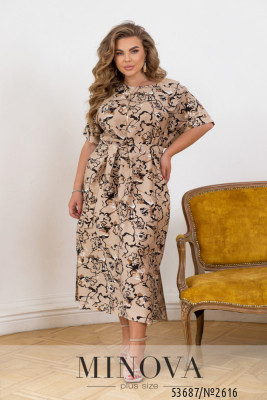 Сукня №2616-бежевий_minova_5