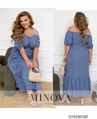 Сукня №2607-джинс_minova_7