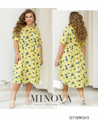 Сукня №2615-жовтий_minova_7