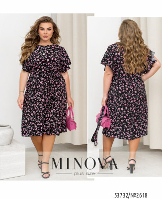 Сукня №2618-чорний-рожевий_minova_7