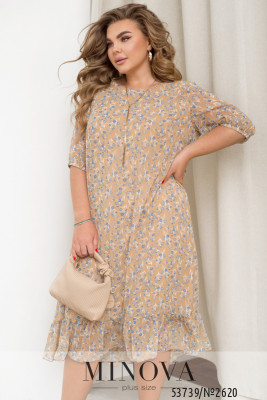 Сукня №2620-бежевий_minova_5