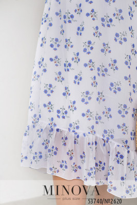 Сукня №2620-білий-блакитний_minova_5