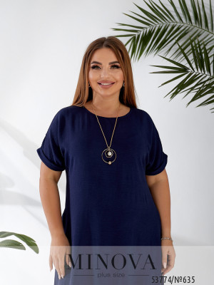 Сукня №635-синій_minova_6