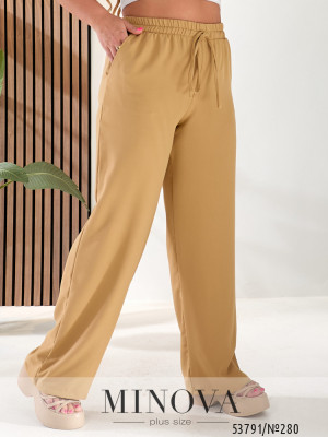 Брюки №280-пісочний_minova_5