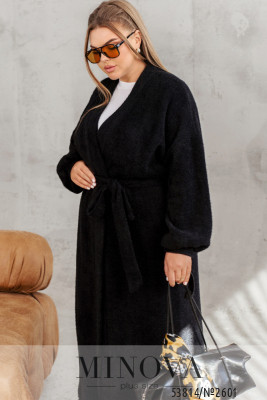Кардиган №2601-чорний_minova_5