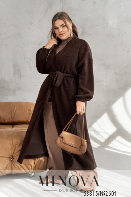 Кардиган №2601-шоколадний_minova_5