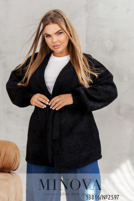 Кардиган №2597-чорний_minova_5