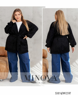 Кардиган №2597-чорний_minova_7