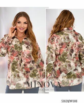 Блуза №300-зелений_minova_7