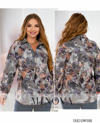 Блуза №300-бузковий_minova_7