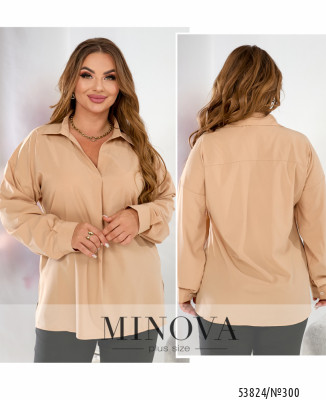 Блуза №300-бежевий_minova_7