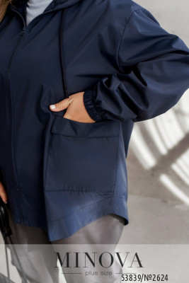 Куртка-вітровка №2624-темно-синій_minova_6