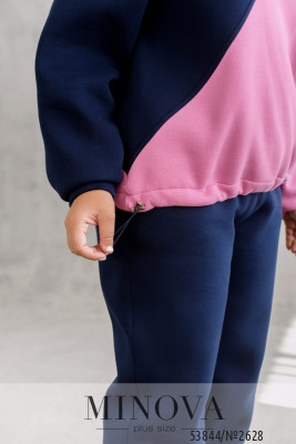 Спортивний костюм №2628-темно-синій-рожевий_minova_6
