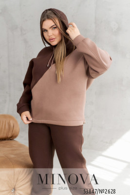 Спортивний костюм №2628-шоколадний_minova_5