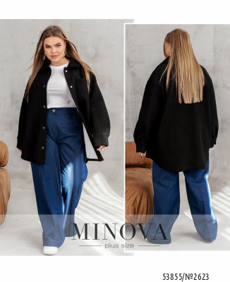 Кардиган-сорочка №2623-чорний_minova_7