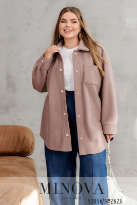Кардиган-сорочка №2623-бежевий_minova_5
