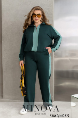 Спортивний костюм №2627-зелений_minova_5