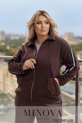 Спортивний костюм №1650-шоколадний_minova_6