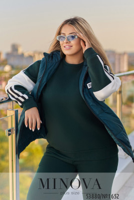 Спортивний костюм 3-ка №1652-смарагдовий_minova_6