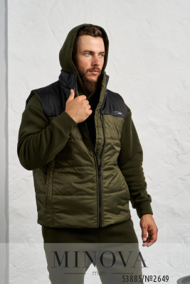 Спортивний костюм 3-ка №2649-хакі_minova_5