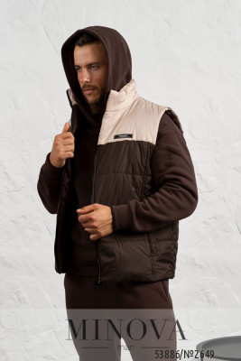 Спортивний костюм 3-ка №2649-шоколадний_minova_5