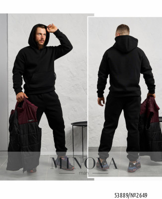 Спортивний костюм 3-ка №2649-чорний_minova_7